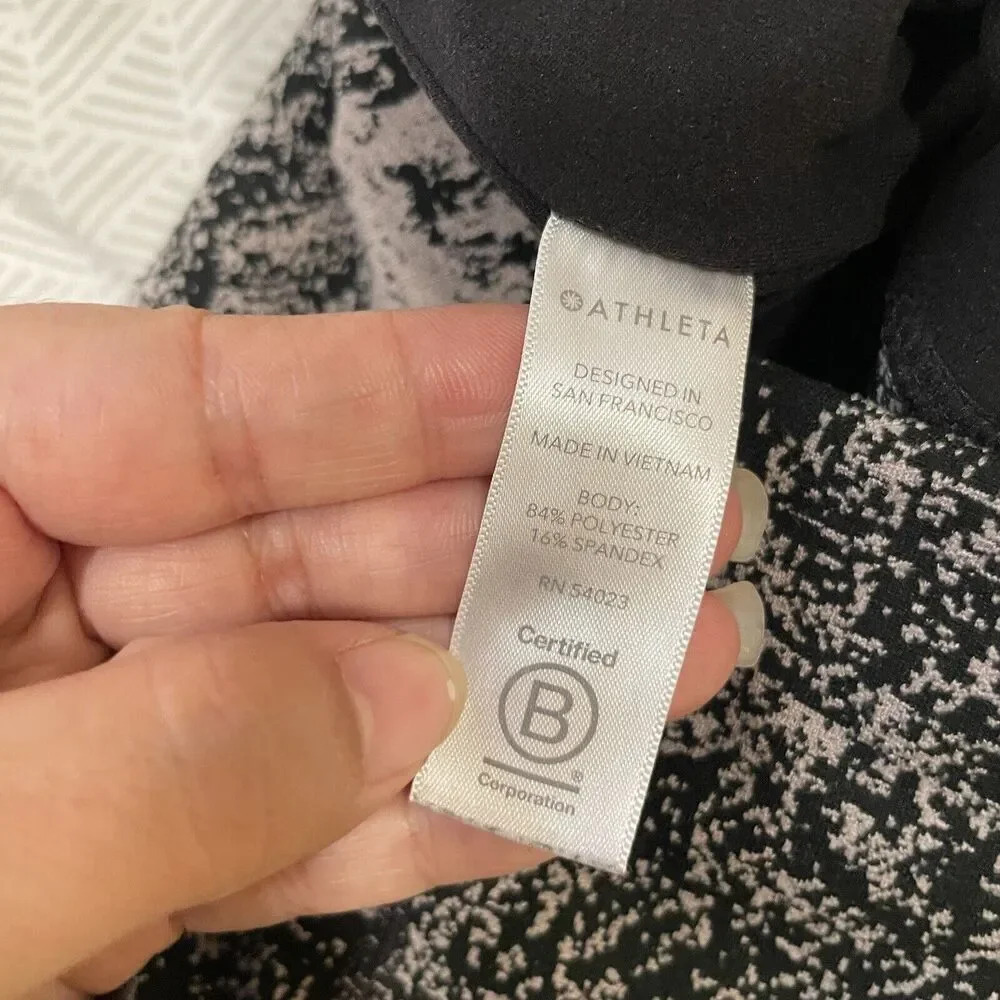 Athleta Elation Glades Ultra High Rise 7/8 Leggings Womens Size S Workout - Picture 8 of 13